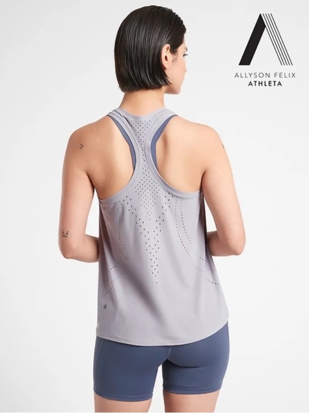 Athleta + Allyson Felix Ultimate Legend Racerback Performance Tank with Small